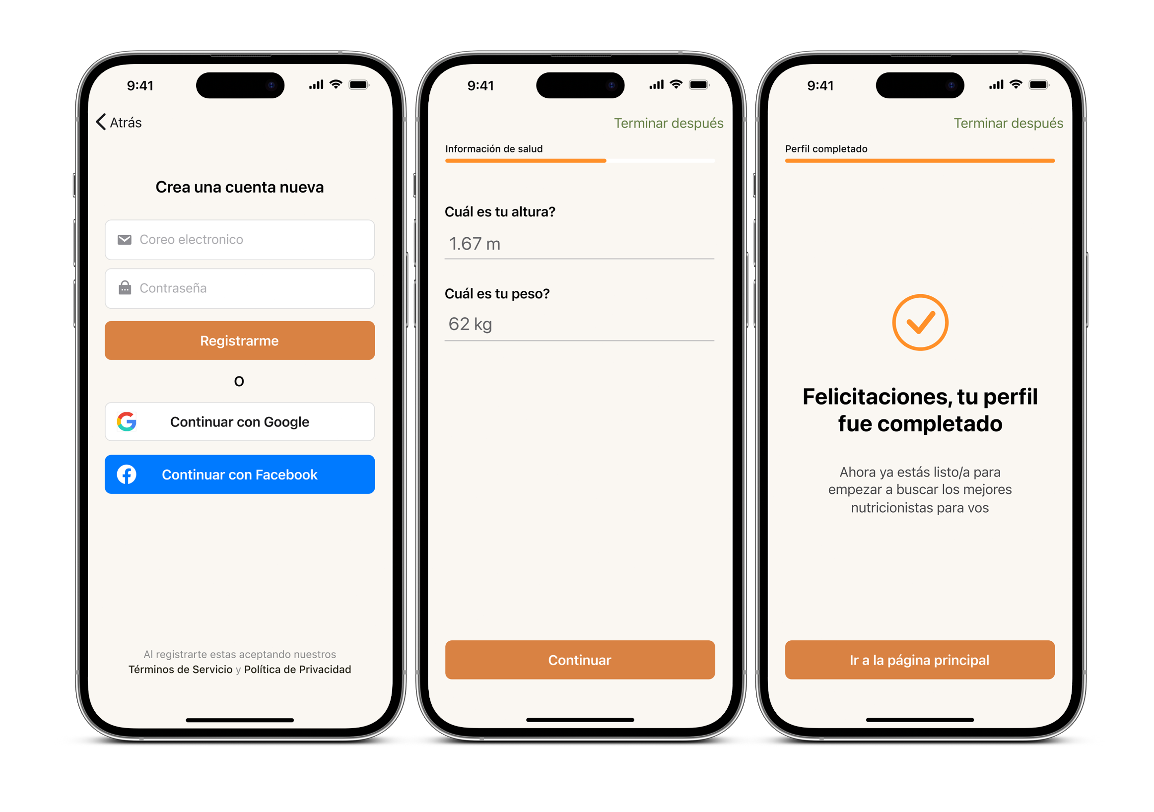 StayWell mobile onboarding
